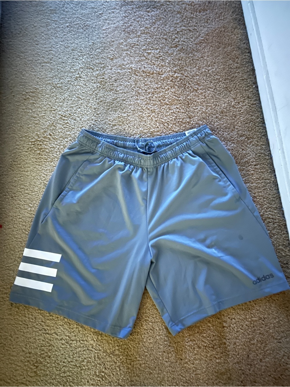 Adidas grey shorts